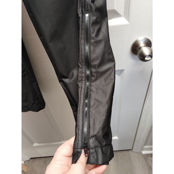 Vintage Asics Men's Size Large Black Gore-Tex Pull-On Athletic Nylon Track Pants - Picture 5 of 8